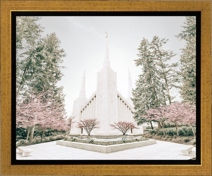 Sweet is The Work Portland Oregon Temple Gallery Wrap