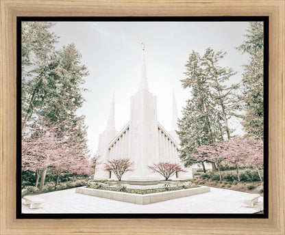 Sweet is The Work Portland Oregon Temple Gallery Wrap