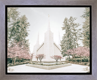 Sweet is The Work Portland Oregon Temple Gallery Wrap