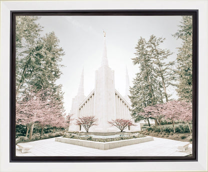 Sweet is The Work Portland Oregon Temple Gallery Wrap