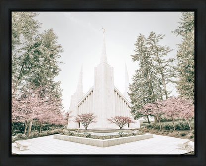 Sweet is The Work Portland Oregon Temple Gallery Wrap