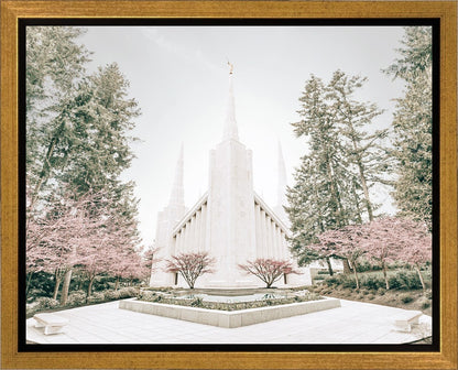 Sweet is The Work Portland Oregon Temple Gallery Wrap