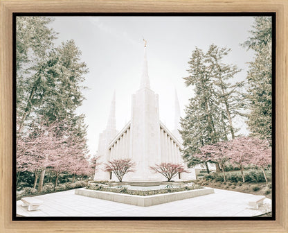 Sweet is The Work Portland Oregon Temple Gallery Wrap