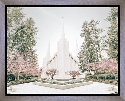 Sweet is The Work Portland Oregon Temple Gallery Wrap