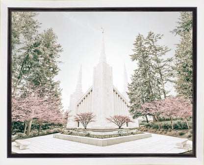 Sweet is The Work Portland Oregon Temple Gallery Wrap