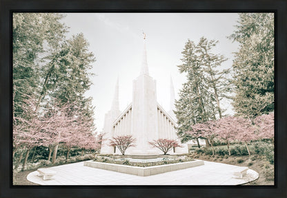 Sweet is The Work Portland Oregon Temple Gallery Wrap