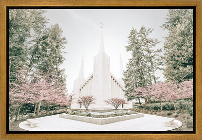 Sweet is The Work Portland Oregon Temple Gallery Wrap