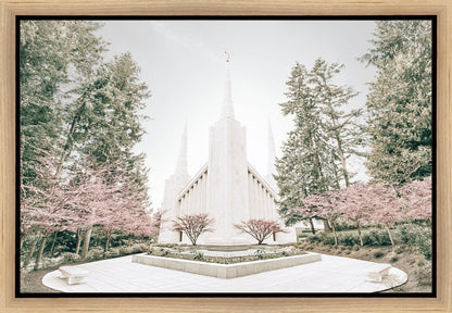 Sweet is The Work Portland Oregon Temple Gallery Wrap