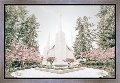 Sweet is The Work Portland Oregon Temple Gallery Wrap