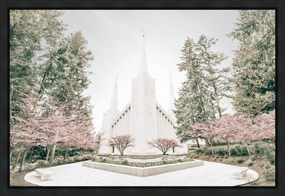 Sweet is The Work Portland Oregon Temple Gallery Wrap