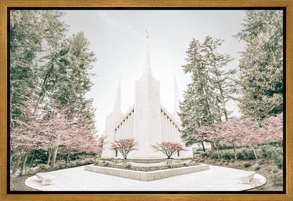 Sweet is The Work Portland Oregon Temple Gallery Wrap