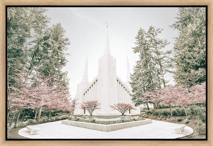 Sweet is The Work Portland Oregon Temple Gallery Wrap