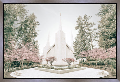 Sweet is The Work Portland Oregon Temple Gallery Wrap