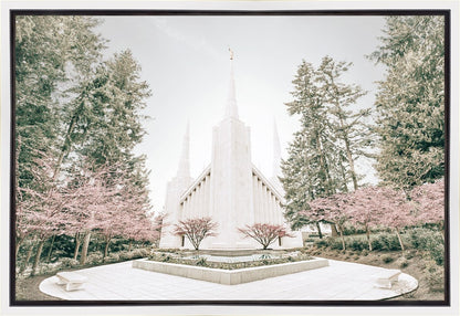 Sweet is The Work Portland Oregon Temple Gallery Wrap