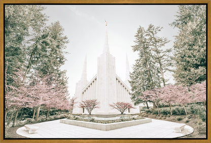 Sweet is The Work Portland Oregon Temple Gallery Wrap