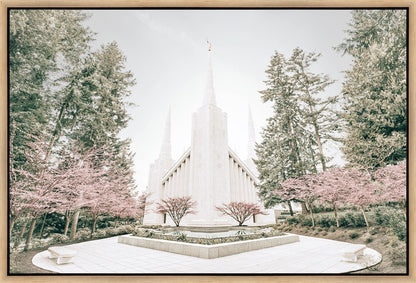 Sweet is The Work Portland Oregon Temple Gallery Wrap