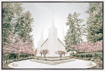 Sweet is The Work Portland Oregon Temple Gallery Wrap