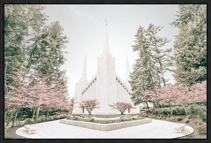 Sweet is The Work Portland Oregon Temple Gallery Wrap