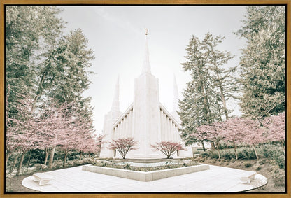 Sweet is The Work Portland Oregon Temple Gallery Wrap