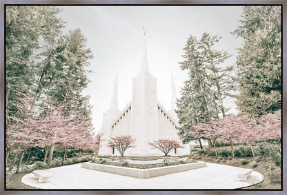 Sweet is The Work Portland Oregon Temple Gallery Wrap