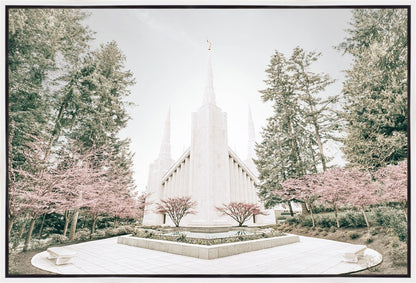 Sweet is The Work Portland Oregon Temple Gallery Wrap