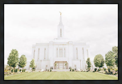 Sweet is The Work Pocatello Idaho Temple Gallery Wrap