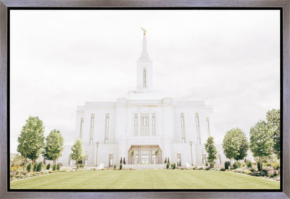 Sweet is The Work Pocatello Idaho Temple Gallery Wrap
