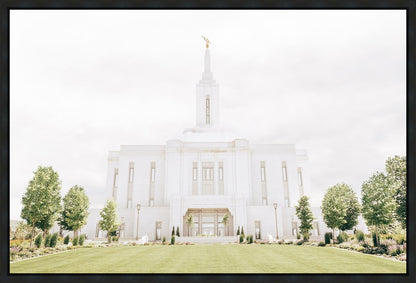 Sweet is The Work Pocatello Idaho Temple Gallery Wrap