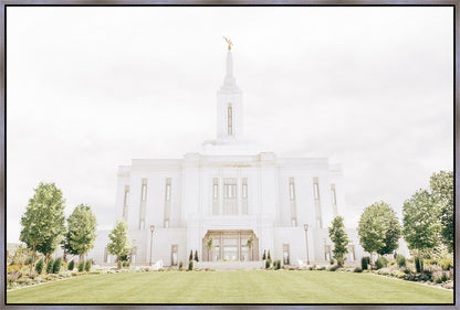 Sweet is The Work Pocatello Idaho Temple Large Wall Art Gallery Wrap