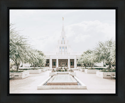 Sweet is The Work Phoenix Arizona Temple Gallery Wrap