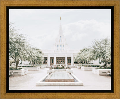 Sweet is The Work Phoenix Arizona Temple Gallery Wrap