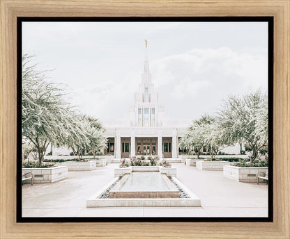 Sweet is The Work Phoenix Arizona Temple Gallery Wrap