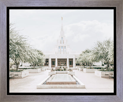 Sweet is The Work Phoenix Arizona Temple Gallery Wrap
