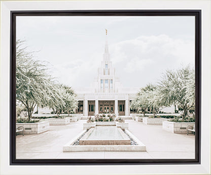 Sweet is The Work Phoenix Arizona Temple Gallery Wrap
