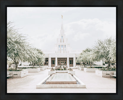 Sweet is The Work Phoenix Arizona Temple Gallery Wrap