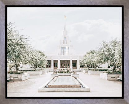 Sweet is The Work Phoenix Arizona Temple Gallery Wrap