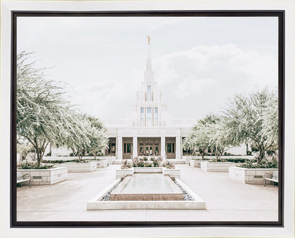 Sweet is The Work Phoenix Arizona Temple Gallery Wrap