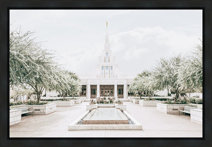 Sweet is The Work Phoenix Arizona Temple Gallery Wrap