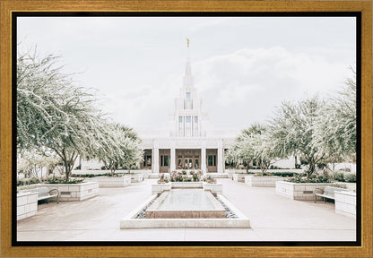 Sweet is The Work Phoenix Arizona Temple Gallery Wrap