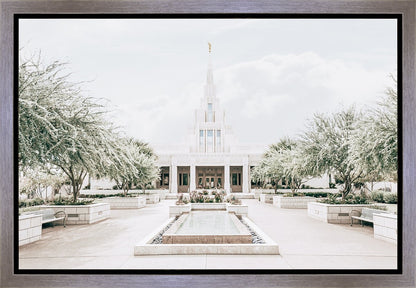 Sweet is The Work Phoenix Arizona Temple Gallery Wrap