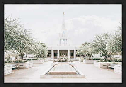 Sweet is The Work Phoenix Arizona Temple Gallery Wrap