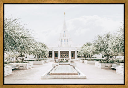 Sweet is The Work Phoenix Arizona Temple Gallery Wrap