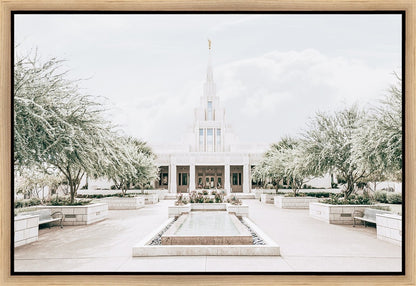 Sweet is The Work Phoenix Arizona Temple Gallery Wrap