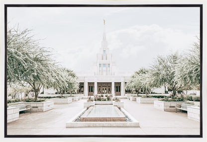 Sweet is The Work Phoenix Arizona Temple Gallery Wrap
