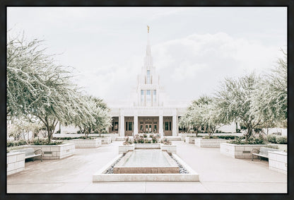 Sweet is The Work Phoenix Arizona Temple Gallery Wrap