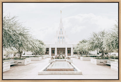 Sweet is The Work Phoenix Arizona Temple Gallery Wrap