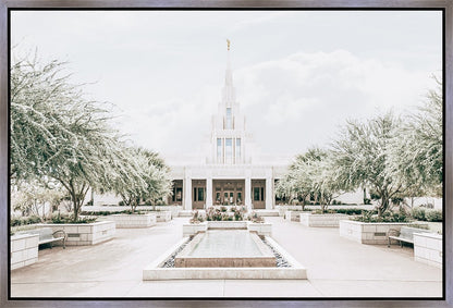 Sweet is The Work Phoenix Arizona Temple Gallery Wrap
