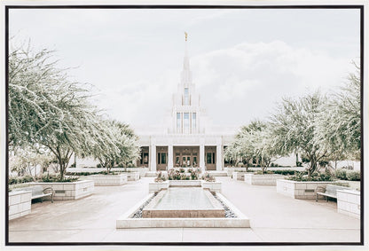 Sweet is The Work Phoenix Arizona Temple Gallery Wrap