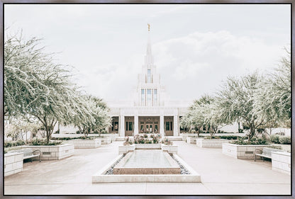 Sweet is The Work Phoenix Arizona Temple Large Wall Art Gallery Wrap