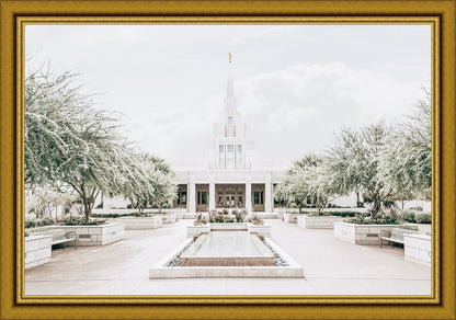 Sweet is The Work Phoenix Arizona Temple Large Wall Art